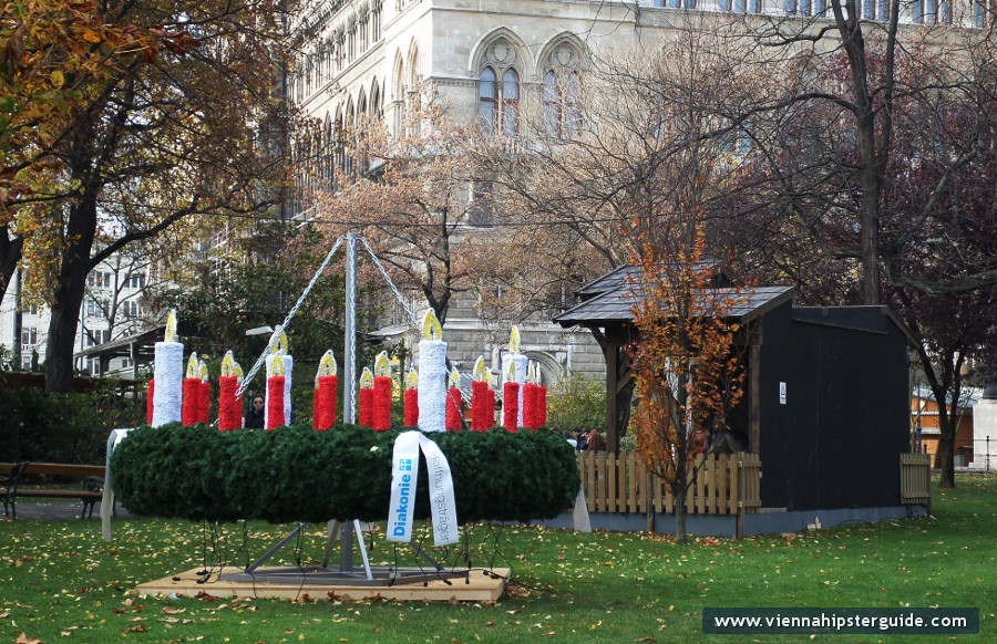 Rathausplatz Weihnachtsmarkt / Christmas market, Vienna - Wien