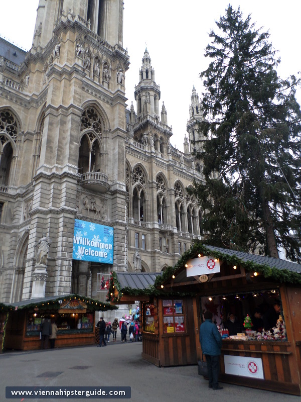 Rathausplatz Weihnachtsmarkt / Christmas market, Vienna - Wien