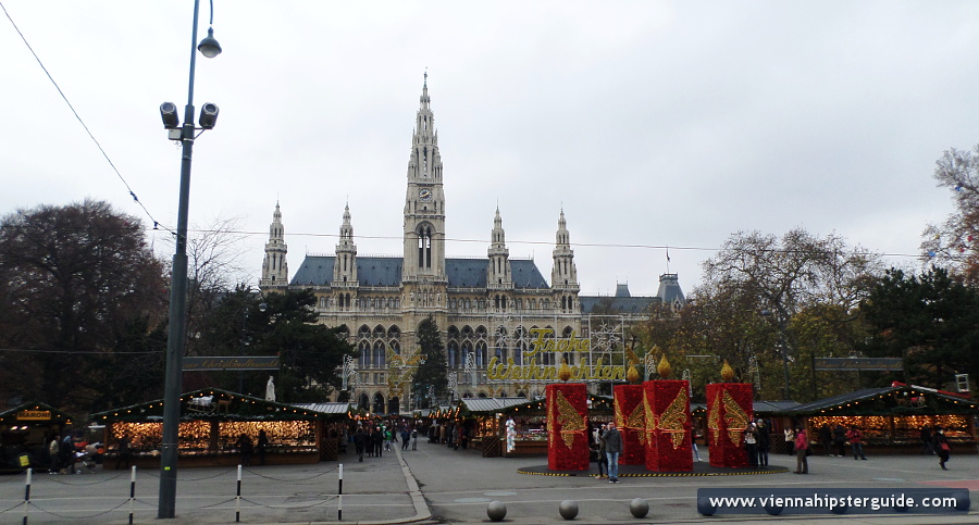 Rathausplatz Weihnachtsmarkt / Christmas market, Vienna - Wien