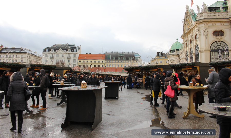 Belvedere Schloss Weihnachtsmarkt / Christmas market, Vienna - Wien