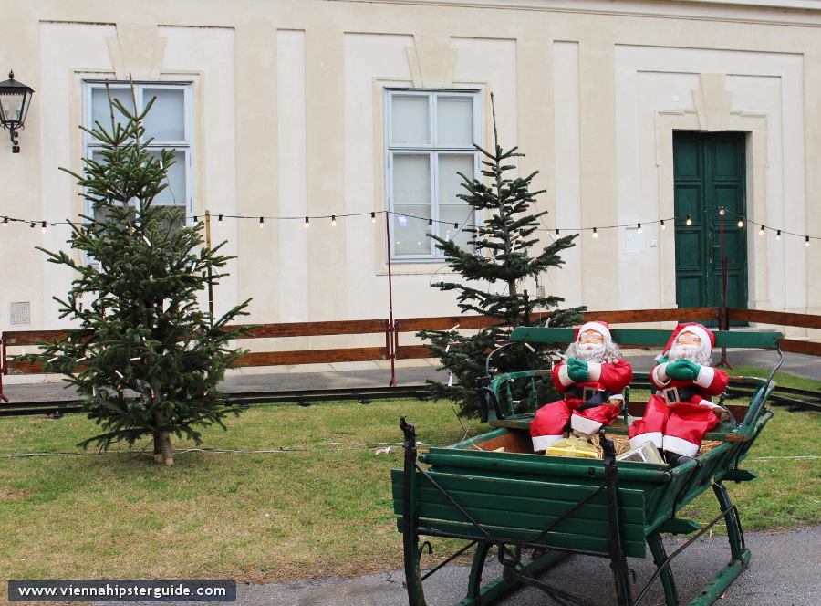 Belvedere Schloss Weihnachtsmarkt / Christmas market, Vienna - Wien