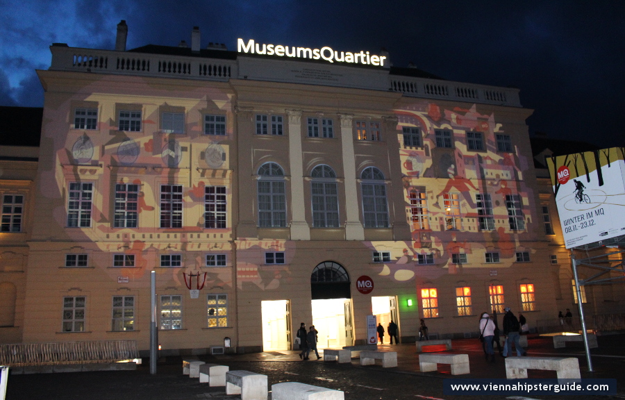 MuseumsQuartier Winter / Christmas market, Vienna - Wien