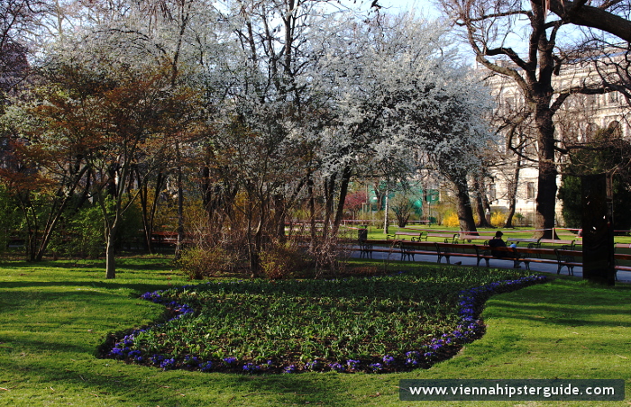 Rathauspark Wien - City Hall Park in Vienna