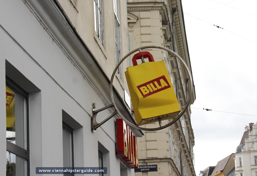 Billa Supermarktkette in Wien