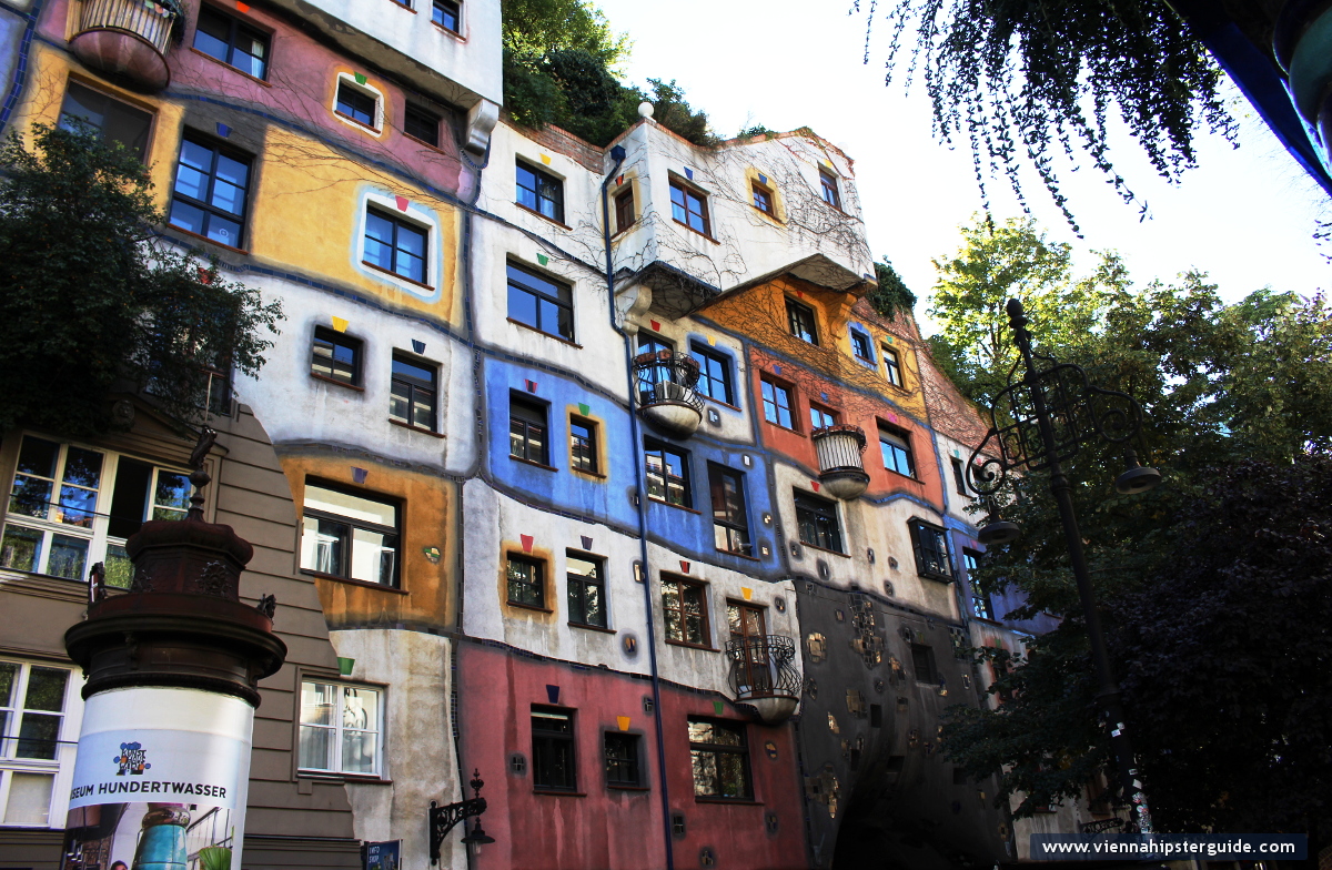 Hundertwasser Village Wien - Vienna, eco architecture building