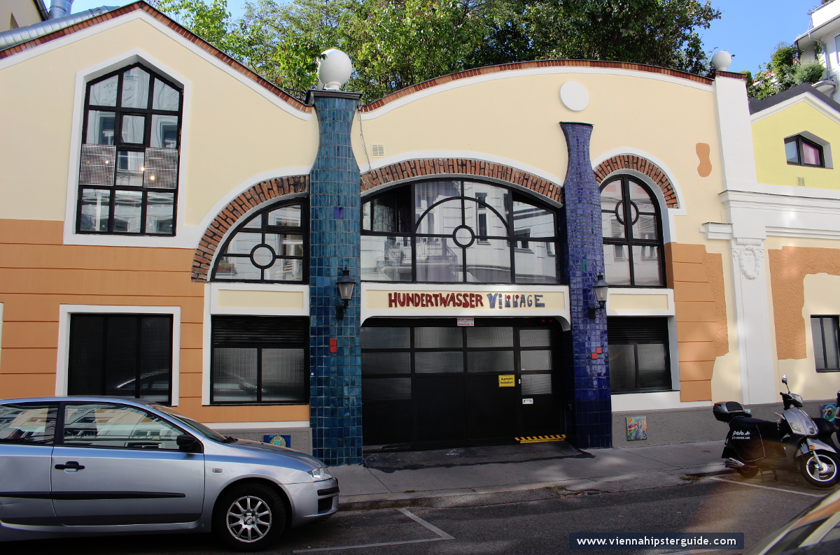 Hundertwasser Village Wien - Vienna, eco architecture building