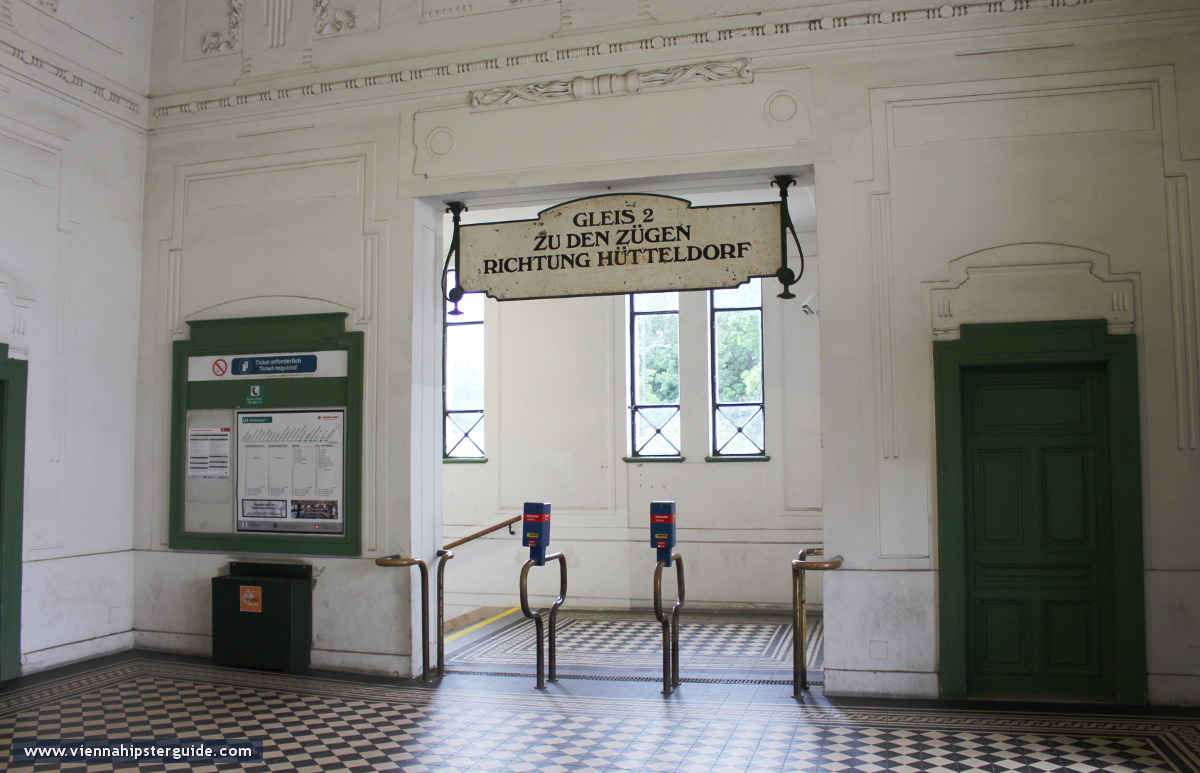 Underground station Schönbrunn by Otto Wagner, Wien / Vienna - Jugendstil, Secession, Art Nouveau