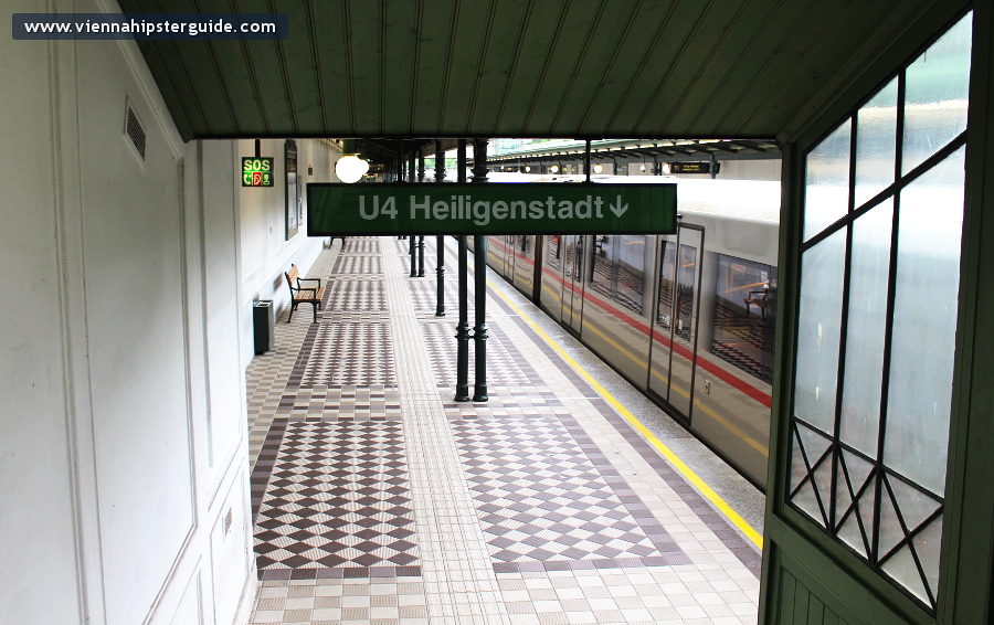 Underground station Schönbrunn by Otto Wagner, Wien / Vienna - Jugendstil, Secession, Art Nouveau